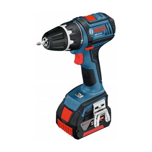 Bosch GSR 18 V-Li akumulatorska bušilica / odvrtač sa 2x4,0 Ah Li-Ion baterijama u L-Boxx koferu, 060186610H (060186610H)